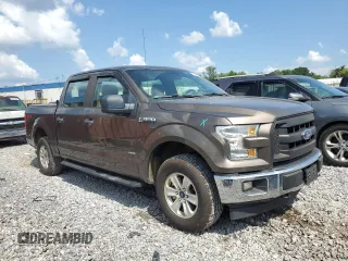 2017 Ford F-150 XL with VIN 1FTEW1EP4HFC49443, listed as a Copart auction lot 61945485 with 108,560 mi miles and Salvage title. Bid and sale history available at DreamBid. Image 4.