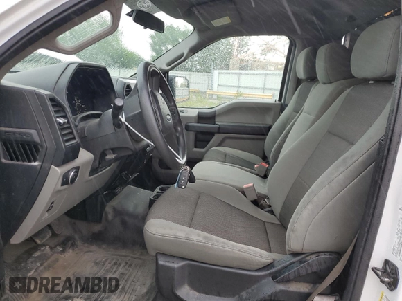 2018 Ford F-150 XL with VIN 1FTMF1CB3JKE19324, listed as a Copart auction lot 60817995 with Not provided miles and Salvage title. Bid and sale history available at DreamBid. Image 7.