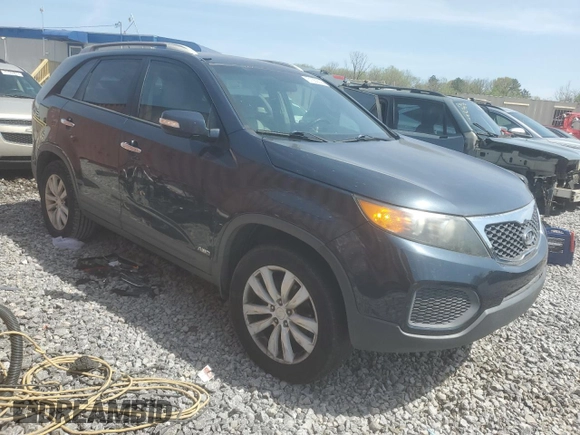 2011 Kia Sorento LX with VIN 5XYKTDA25BG086491, listed as a Copart auction lot 51582205 with 128,142 mi miles and Clean Title. Bid and sale history available at carsss.com. Image 4.