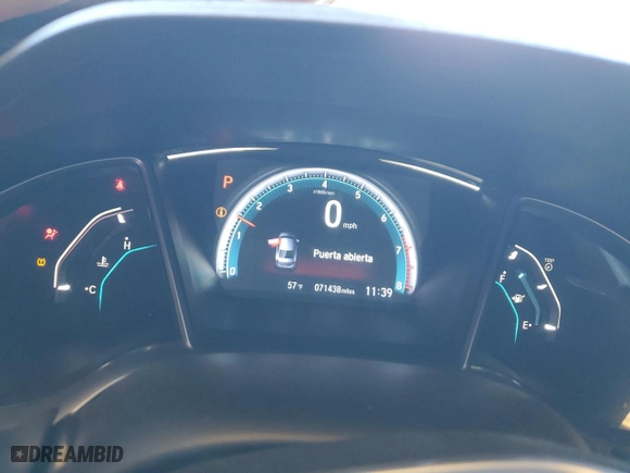 2018 Honda Civic Sedan EX with VIN 2HGFC2F7XJH584231, listed as a Copart auction lot 41845115 with 71,438 mi miles and Salvage Title. Bid and sale history available at carsss.com. Image 9.