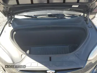 2023 Tesla Model X with VIN 7SAXCAE52PF380229, listed as a Copart auction lot 53535065 with 42,456 mi miles and Salvage Title. Bid and sale history available at DreamBid. Image 12.