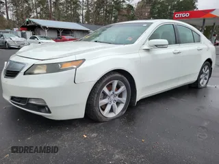 2012 Acura TL Tech Auto with VIN 19UUA8F56CA014162, listed as a IAAI auction lot 41746974 with 146,097 mi miles. Bid and sale history available at carsss.com. Image 1.