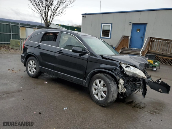2008 Honda CR-V EX-L with VIN JHLRE48718C016710, listed as a Copart auction lot 52093745 with 8,299 mi miles and Salvage Title. Bid and sale history available at carsss.com. Image 4.