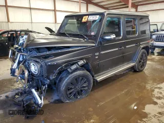 2021 Mercedes-Benz G 550 with VIN W1NYC6BJ9MX382795, listed as a Copart auction lot 87749735 with Not Provided miles and Salvage Title. Bid and sale history available at carsss.com. Image 1.