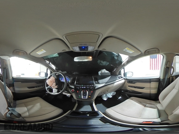 2019 Honda Odyssey EX with VIN 5FNRL6H53KB010902, listed as a Copart auction lot 53254595 with 86,940 mi miles and Salvage Title. Bid and sale history available at carsss.com. Image 16.