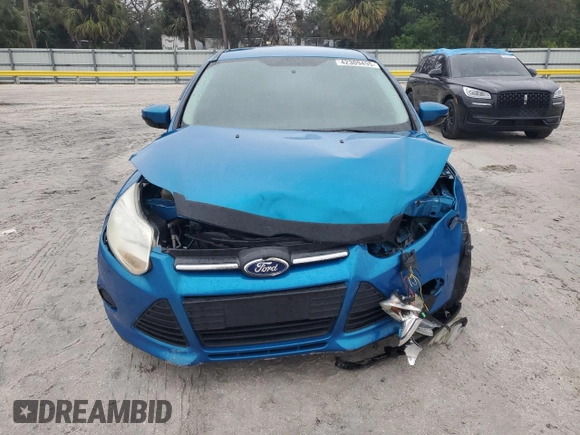2014 Ford Focus SE with VIN 1FADP3K2XEL360126, listed as a Copart auction lot 42309495 with 134,337 mi miles and Salvage Title. Bid and sale history available at carsss.com. Image 5.