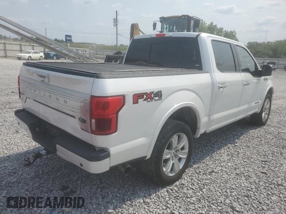 2018 Ford F-150 XL с VIN 1FTFW1E11JFD80240, выставлен на аукционе Copart как лот 52201105 с пробегом 85 916 миль миль и Чистый • Clean title. История ставок и продаж доступна на DreamBid. Изображение 3.