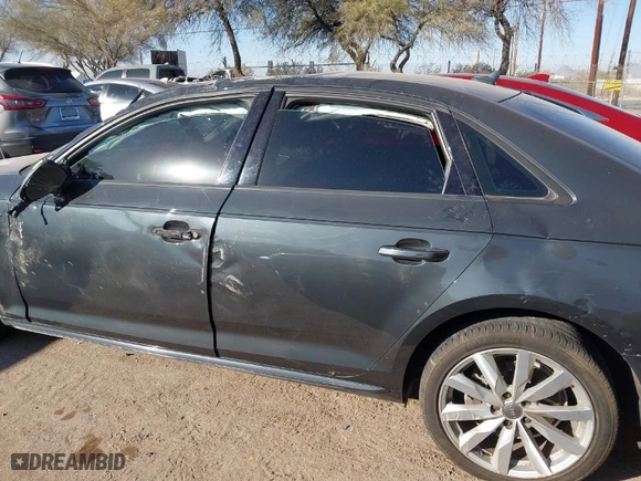 2018 Audi A4 Premium with VIN WAUKMAF40JA111783, listed as a IAAI auction lot 41348897 with 1 mi miles. Bid and sale history available at carsss.com. Image 14.