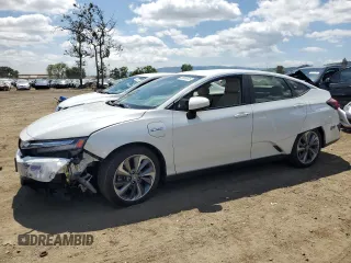 2019 Honda Clarity Plug-In Hybrid with VIN JHMZC5F10KC004142, listed as a Copart auction lot 55056875 with 70,804 mi miles and Salvage Title. Bid and sale history available at carsss.com. Image 1.