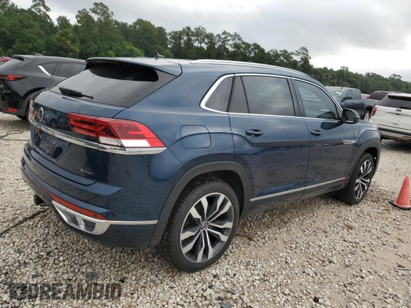 2023 Volkswagen Atlas SEL Premium R-Line z VIN 1V2FE2CA7PC224093, wystawiony jako Copart lot #59274104 z przebiegiem 6 716 mil mil oraz Czysty tytuł • Clean title. Historia ofert i sprzedaży dostępna na DreamBid. Obrazek 3.
