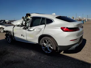 2024 BMW X4 xDrive30i with VIN 5UX33DT04R9W98594, listed as a Copart auction lot 57253885 with Not provided miles and Non repairable. Bid and sale history available at DreamBid. Image 2.