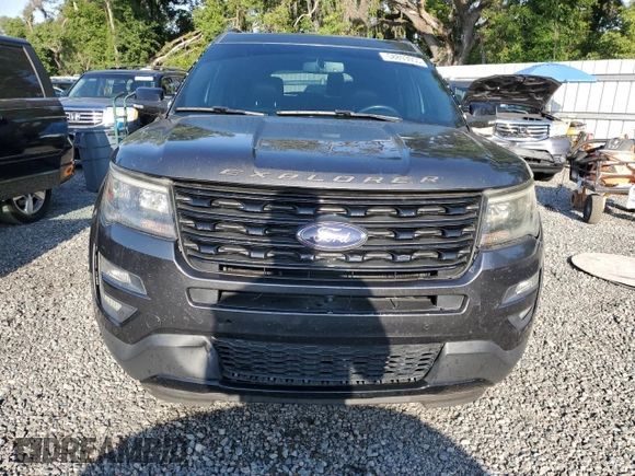 2016 Ford Explorer Sport with VIN 1FM5K8GT6GGC82303, listed as a Copart auction lot 58893055 with 96,581 mi miles and Salvage title. Bid and sale history available at DreamBid. Image 5.