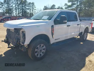 2024 Ford Super Duty F-250 SRW XL with VIN 1FT7W2BT7REE11458, listed as a IAAI auction lot 41733770 with 30,695 mi miles. Bid and sale history available at carsss.com. Image 18.