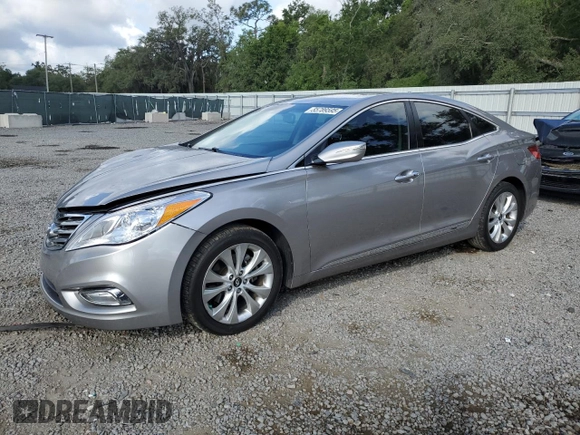 2013 Hyundai Azera z VIN KMHFG4JG3DA209396, wystawiony jako Copart lot #55789595 z przebiegiem 154 665 mil mil oraz Szkoda całkowita • Salvage title. Historia ofert i sprzedaży dostępna na DreamBid. Obrazek 1.