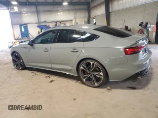 2021 Audi S5 Sportback Premium Plus z VIN WAUC4CF57MA043351, wystawiony jako Copart lot #58351495 z przebiegiem 24 693 mil mil oraz Szkoda całkowita • Salvage title. Historia ofert i sprzedaży dostępna na DreamBid. Obrazek 2.