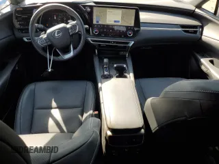 2024 Lexus RX with VIN 2T2BAMCA4RC067734, listed as a Copart auction lot 48736435 with 18,239 mi miles and Salvage Title. Bid and sale history available at carsss.com. Image 8.
