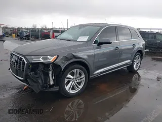 2020 Audi Q7 Premium with VIN WA1AXAF77LD003544, listed as a IAAI auction lot 41819088 with 52,637 mi miles and . Bid and sale history available at DreamBid. Image 17.