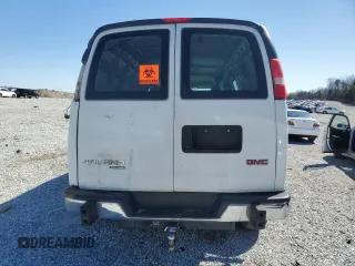 2016 GMC Savana Cargo z VIN 1GTW7AFF9G1902240, wystawiony jako Copart lot #48993415 z przebiegiem Nie podano mil oraz Szkoda całkowita • Salvage title. Historia ofert i sprzedaży dostępna na DreamBid. Obrazek 6.
