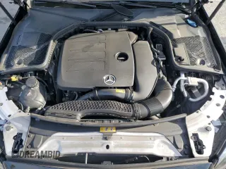 2022 Mercedes-Benz C 300 with VIN W1KWJ8DB9NG116139, listed as a Copart auction lot 87513635 with 15,397 mi miles and Salvage Title. Bid and sale history available at DreamBid. Image 11.
