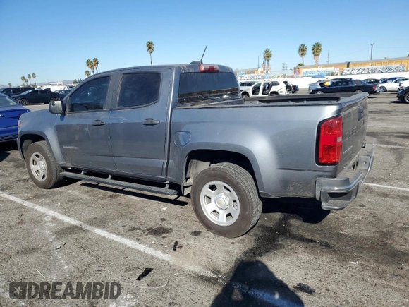 2021 Chevrolet Colorado 2WD Work Truck with VIN 1GCGSBEN1M1201785, listed as a Copart auction lot 80136184 with 99,928 mi miles and Salvage title. Bid and sale history available at DreamBid. Image 2.