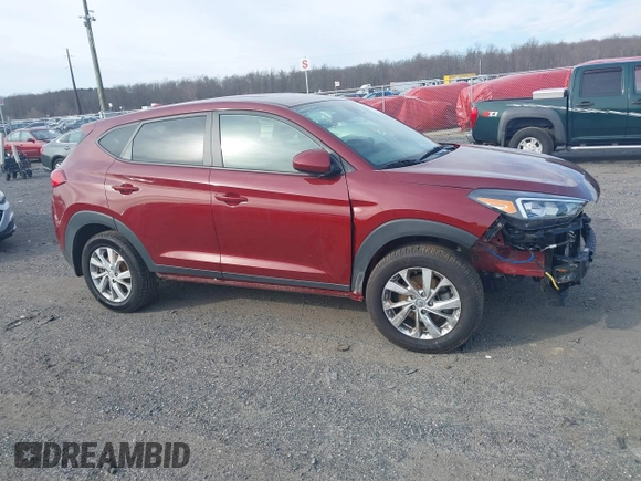 2020 Hyundai Tucson SE with VIN KM8J2CA41LU253693, listed as a IAAI auction lot 41602023 with 39,460 mi miles. Bid and sale history available at carsss.com. Image 13.
