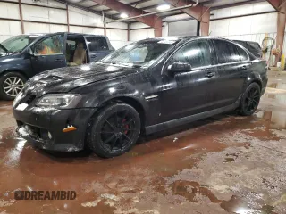 2009 Pontiac G8 with VIN 6G2ER57779L176820, listed as a Copart auction lot 42153955 with 133,014 mi miles and Clean Title. Bid and sale history available at carsss.com. Image 1.