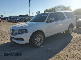 2017 Lincoln Navigator Reserve z VIN 5LMJJ3LT4HEL12371, wystawiony jako Copart lot #73255544 z przebiegiem Nie podano mil oraz Czysty tytuł • Clean title. Historia ofert i sprzedaży dostępna na DreamBid. Obrazek 1.