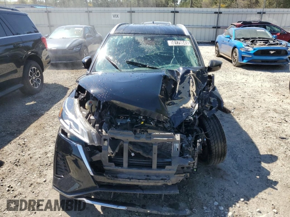 2022 Nissan Kicks SV with VIN 3N1CP5CV2NL523224, listed as a Copart auction lot 50179845 with 78,463 mi miles and Salvage Title. Bid and sale history available at DreamBid. Image 5.