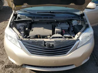 2012 Toyota Sienna LE with VIN 5TDJK3DCXCS036204, listed as a Copart auction lot 48563785 with 0 mi miles and Salvage Title. Bid and sale history available at carsss.com. Image 12.
