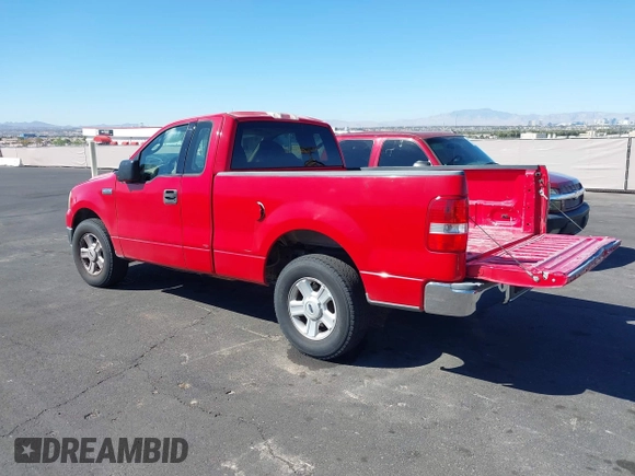 2004 Ford F-150 XL with VIN 1FTRF12WX4NA24344, listed as a IAAI auction lot 41865831 with 205,885 mi miles. Bid and sale history available at carsss.com. Image 3.