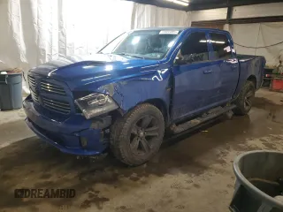 2016 Ram 1500 Sport z VIN 1C6RR7MT5GS353141, wystawiony jako Copart lot #53085005 z przebiegiem 134 846 mil mil oraz Szkoda całkowita • Salvage title. Historia ofert i sprzedaży dostępna na DreamBid. Obrazek 1.