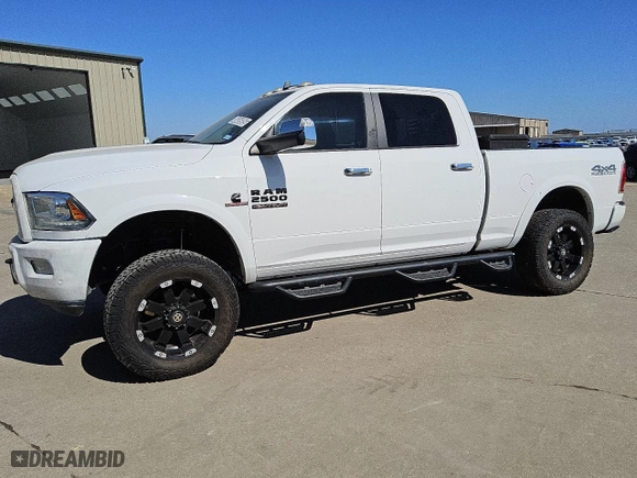 2018 Ram 2500 Laramie with VIN 3C6UR5FL5JG202357, listed as a Copart auction lot 45406905 with 244,366 mi miles and Clean Title. Bid and sale history available at carsss.com. Image 1.