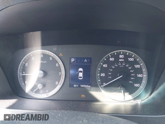 2015 Hyundai Sonata SE z VIN 5NPE24AFXFH167360, wystawiony jako IAAI lot #41959945 z przebiegiem 182 524 mil mil oraz . Historia ofert i sprzedaży dostępna na DreamBid. Obrazek 7.