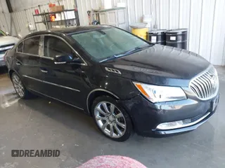 2014 Buick LaCrosse Leather with VIN 1G4GB5G32EF187974, listed as a IAAI auction lot 41736578 with 279,273 mi miles. Bid and sale history available at carsss.com. Image 1.