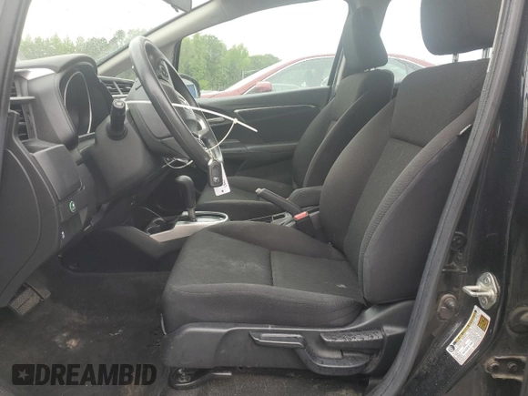 2017 Honda Fit EX with VIN JHMGK5H76HS019108, listed as a Copart auction lot 58537995 with 110,095 mi miles and Salvage title. Bid and sale history available at DreamBid. Image 7.