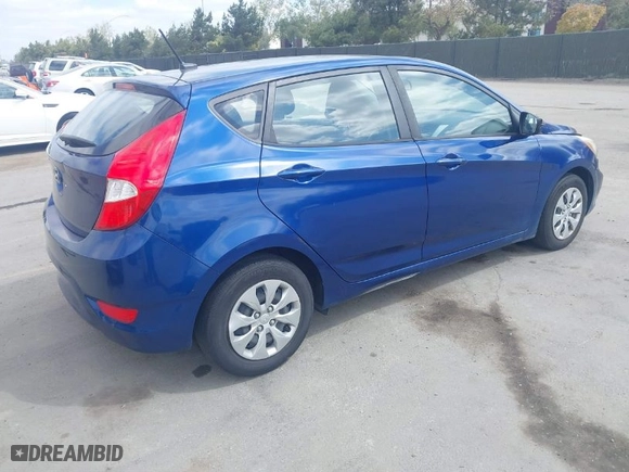 2017 Hyundai Accent SE with VIN KMHCT5AE2HU315832, listed as a IAAI auction lot 41902148 with 88,134 mi miles. Bid and sale history available at carsss.com. Image 4.