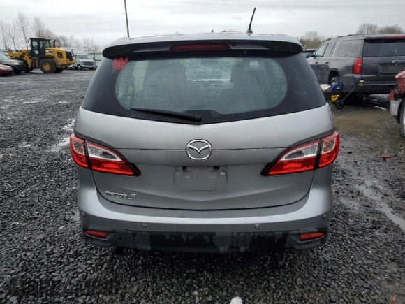 2013 Mazda 5 Touring with VIN JM1CW2CLXD0153519, listed as a Copart auction lot 48954545 with Not Provided miles and Salvage Title. Bid and sale history available at carsss.com. Image 6.