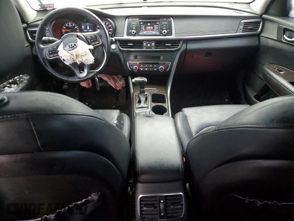 2016 Kia Optima EX with VIN 5XXGU4L36GG034257, listed as a Copart auction lot 46502445 with 114,801 mi miles and Salvage Title. Bid and sale history available at carsss.com. Image 8.