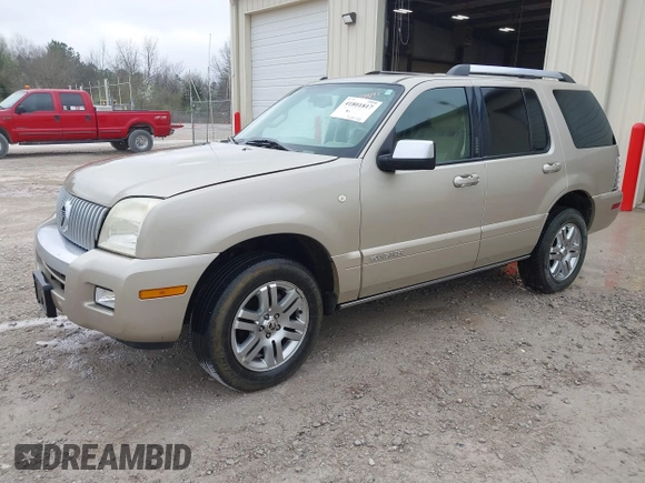 2007 Mercury Mountaineer Premier with VIN 4M2EU38E77UJ06759, listed as a IAAI auction lot 41801817 with 203,229 mi miles. Bid and sale history available at carsss.com. Image 2.