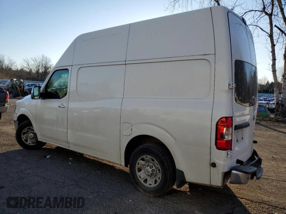 2012 Nissan NV SV z VIN 1N6BF0LY9CN116777, wystawiony jako Copart lot #45155225 z przebiegiem 159 708 mil mil oraz Szkoda całkowita • Salvage title. Historia ofert i sprzedaży dostępna na DreamBid. Obrazek 2.
