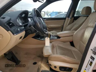 2011 BMW X3 35i with VIN 5UXWX7C59BL734707, listed as a Copart auction lot 44758405 with 139,092 mi miles and Salvage Title. Bid and sale history available at DreamBid. Image 7.