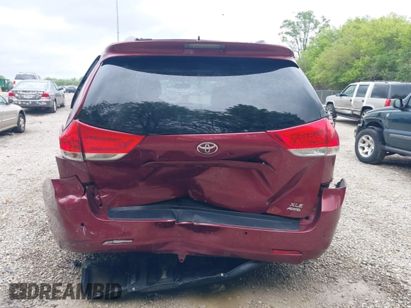 2012 Toyota Sienna XLE with VIN 5TDDK3DCXCS033249, listed as a IAAI auction lot 42324830 with 181,012 mi miles and . Bid and sale history available at DreamBid. Image 16.