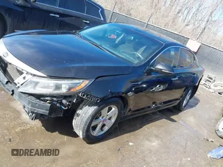 2015 Kia Optima LX with VIN KNAGM4A71F5652818, listed as a IAAI auction lot 41656933 with 251,967 mi miles. Bid and sale history available at carsss.com. Image 14.