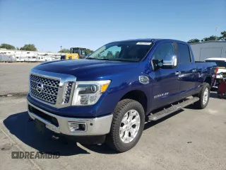 2016 Nissan Titan SL z VIN 1N6BA1F20GN502831, wystawiony jako Copart lot #58231635 z przebiegiem 102 702 mil mil oraz Czysty tytuł • Clean title. Historia ofert i sprzedaży dostępna na DreamBid. Obrazek 1.