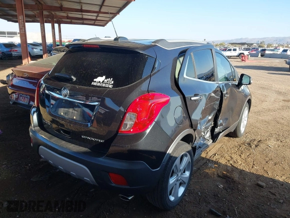 2016 Buick Encore with VIN KL4CJASB4GB652725, listed as a IAAI auction lot 41457095 with 20,884 mi miles and . Bid and sale history available at carsss.com. Image 4.