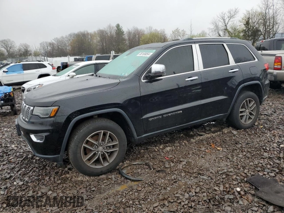 2018 Jeep Grand Cherokee Limited with VIN 1C4RJFBG9JC140341, listed as a Copart auction lot 85169054 with 48,940 mi miles and Salvage Title. Bid and sale history available at carsss.com. Image 1.