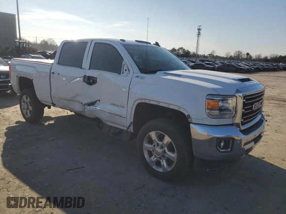 2017 GMC Sierra 2500HD SLT with VIN 1GT12TEY2HF139067, listed as a Copart auction lot 43919285 with 56,169 mi miles and Salvage Title. Bid and sale history available at carsss.com. Image 4.