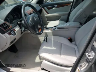 2009 Mercedes-Benz C 300 Sport with VIN WDDGF81X29F226449, listed as a Copart auction lot 62233485 with Not provided miles and Clean title. Bid and sale history available at DreamBid. Image 7.
