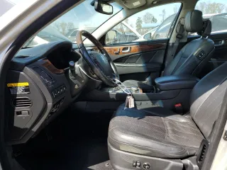 2013 Hyundai Equus Signature z VIN KMHGH4JH0DU060356, wystawiony jako Copart lot #47868434 z przebiegiem 152 903 mil mil oraz Szkody całkowita. Historia ofert i sprzedaży dostępna na DreamBid. Obrazek 7.