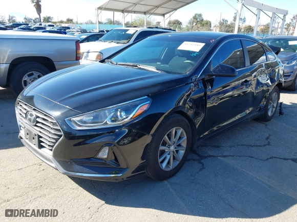 2019 Hyundai Sonata SE with VIN 5NPE24AF7KH820155, listed as a IAAI auction lot 41742189 with 138,231 mi miles. Bid and sale history available at carsss.com. Image 17.